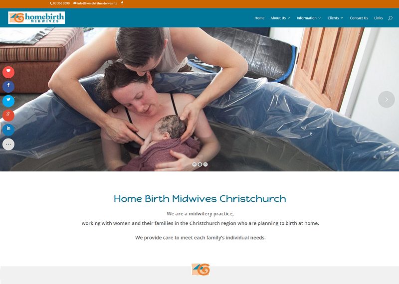 Home Birth Midwives screencapture