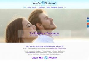 NZ Association of Breathworkers website screenshot