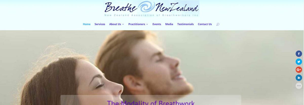 Breathworkers web design project