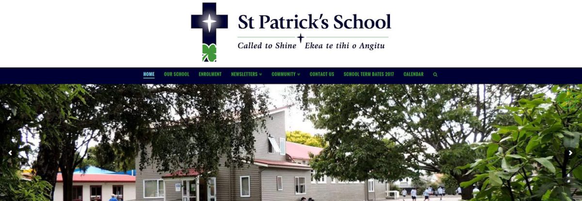 St Patricks School Web Design Project